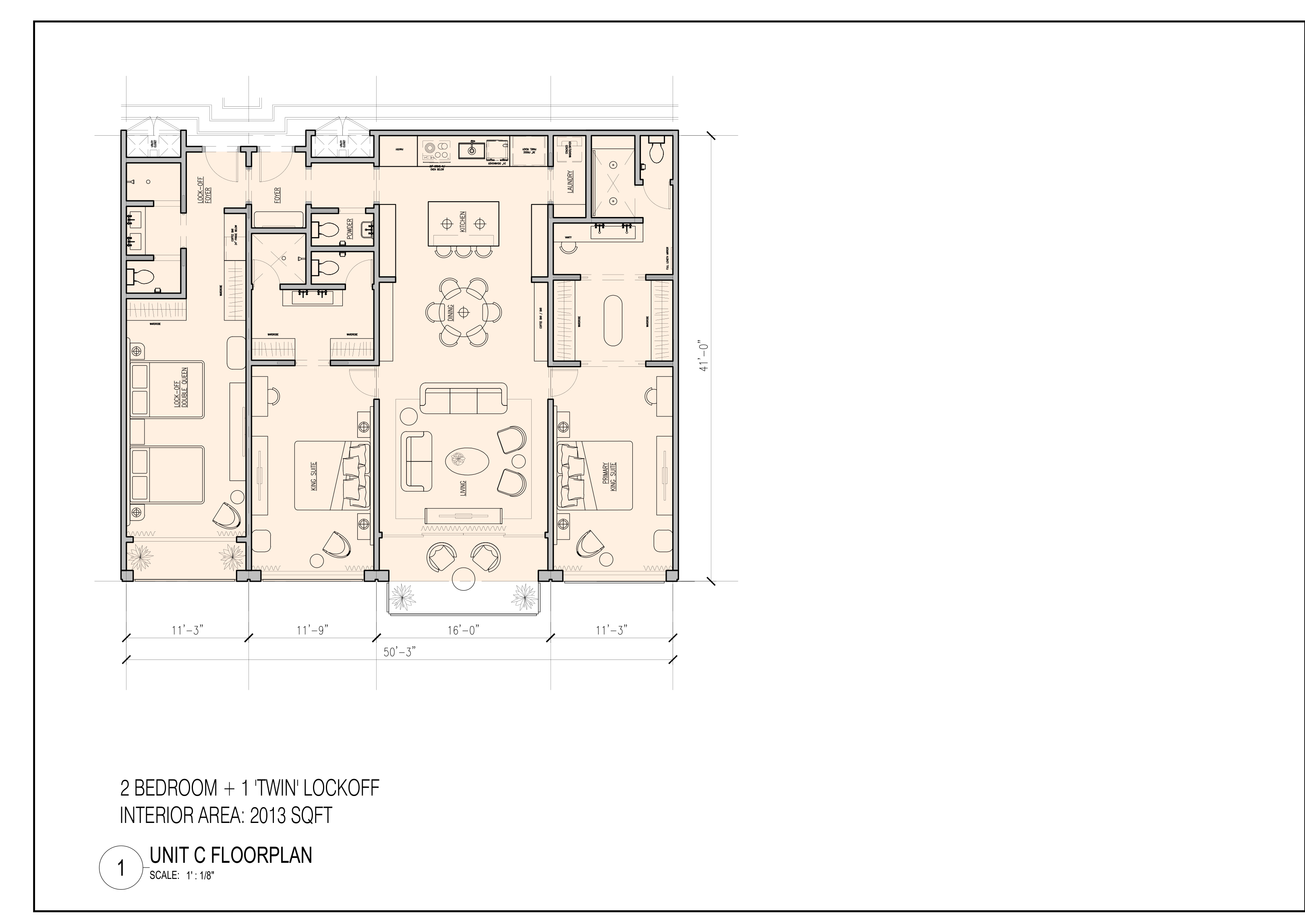 Unit C Floor Plan