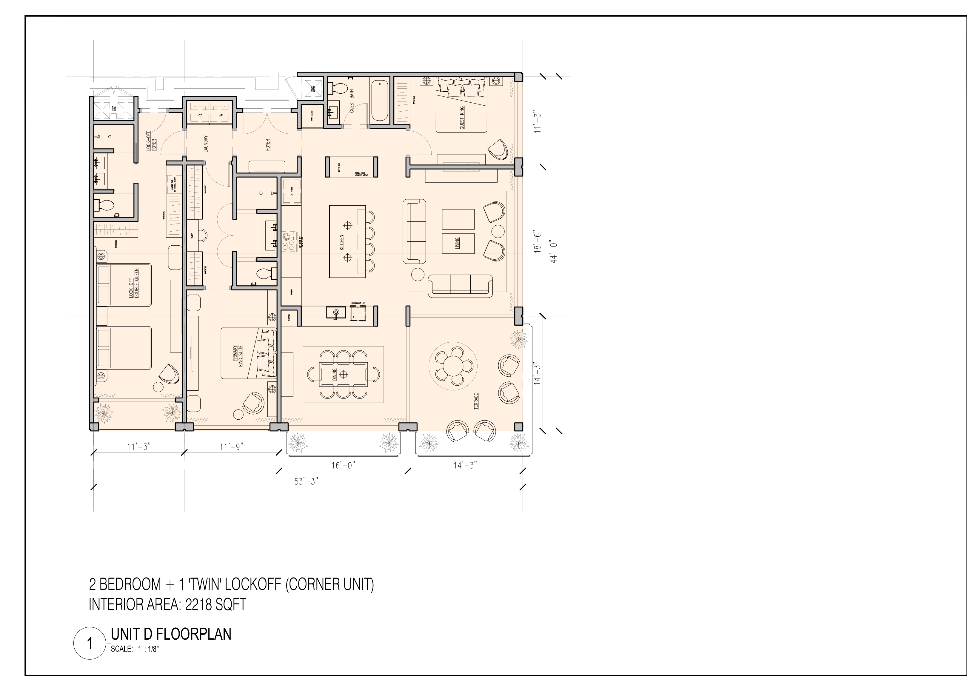 Unit D Floor Plan
